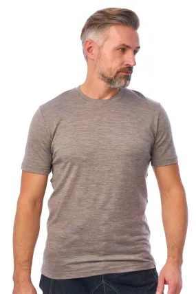 Men's Merino Sport T-shirt Grey Melange