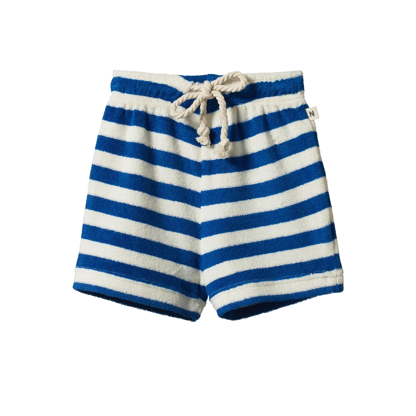 NATURE BABY - AUBREY SHORTS: MARNIER STRIPE