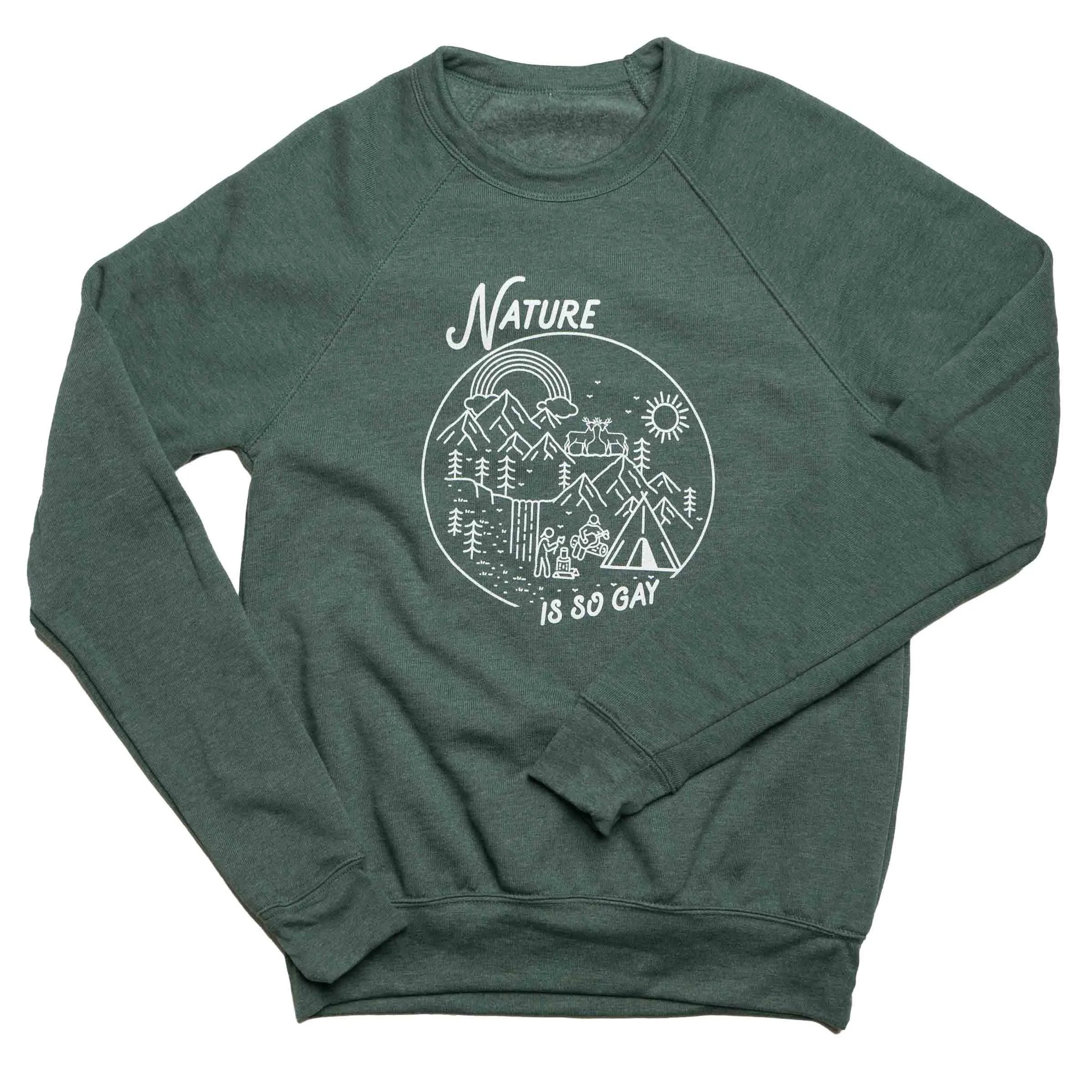 Nature Is So Gay | Pullover Sweatshirt