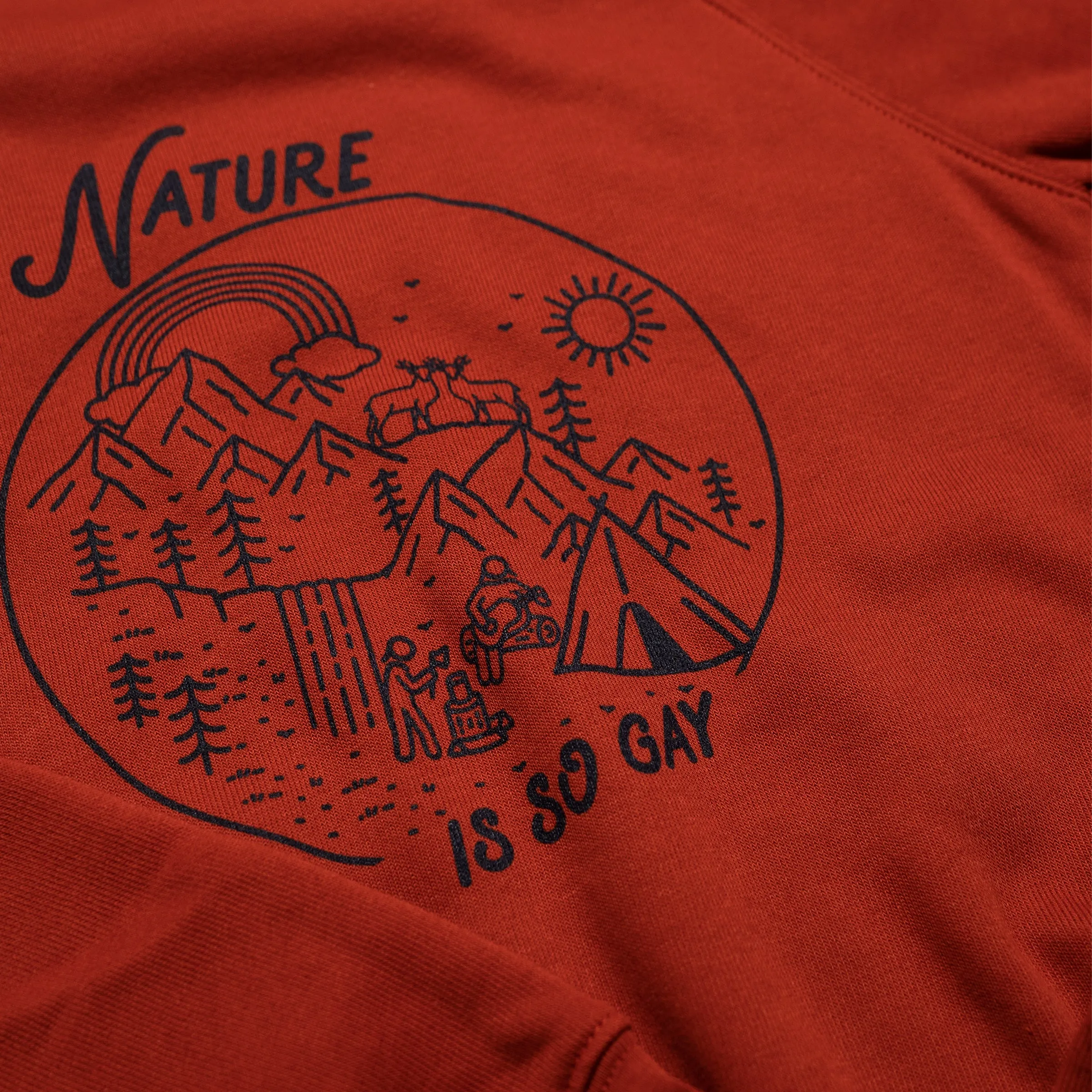 Nature Is So Gay | Pullover Sweatshirt