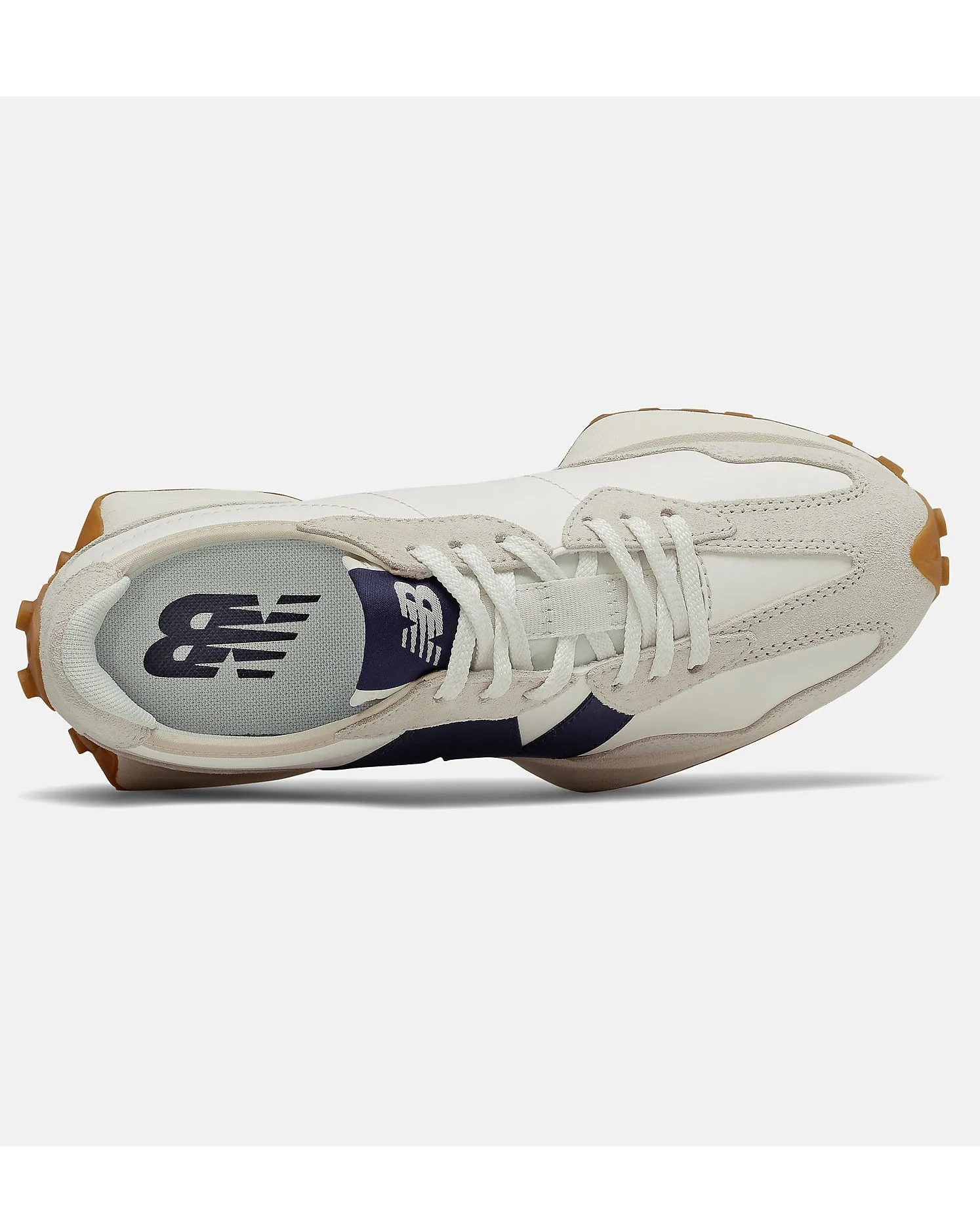 New Balance 327 Sneaker - Moonbeam with Outerspace
