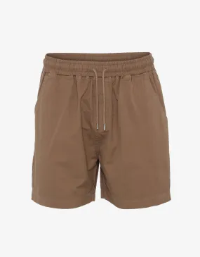 Organic Twill Shorts - Sahara Camel