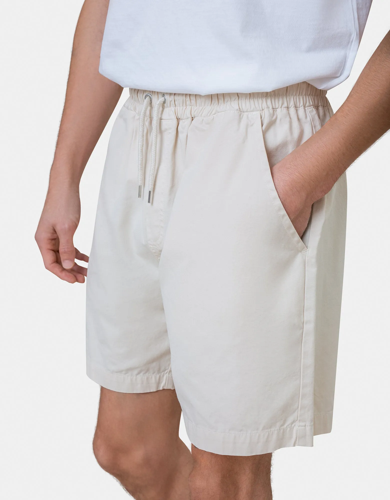 Organic Twill Shorts - Sahara Camel