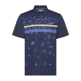 Original Penguin Got Game Engineered Stripe Polo