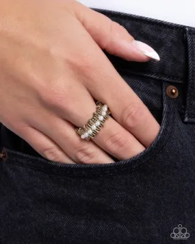 Paparazzi Ring ~ Pearly Provision