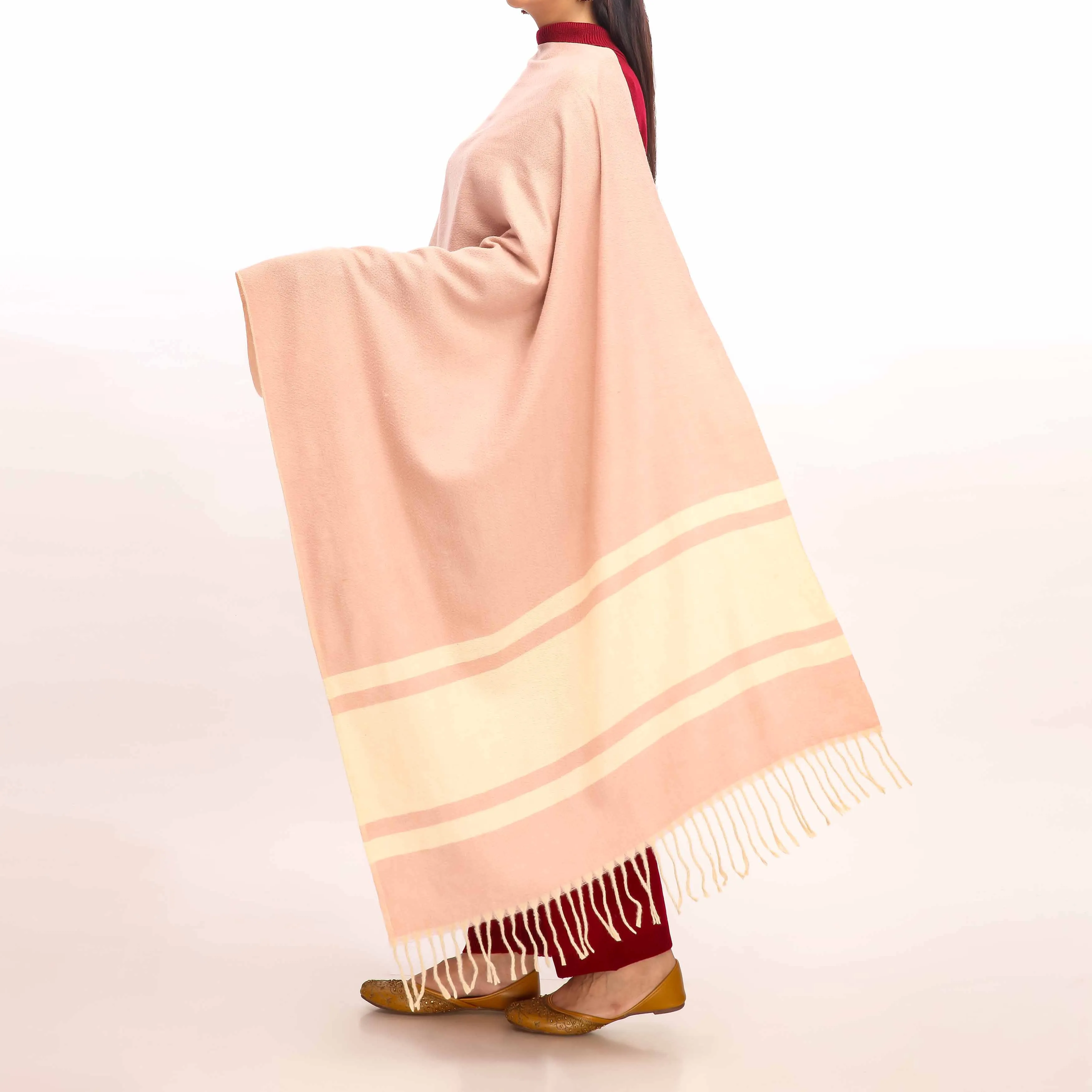 Pink Winter Stole PW4746