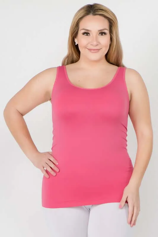 Plus Size Seamless Tank Top