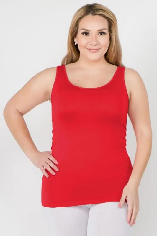 Plus Size Seamless Tank Top