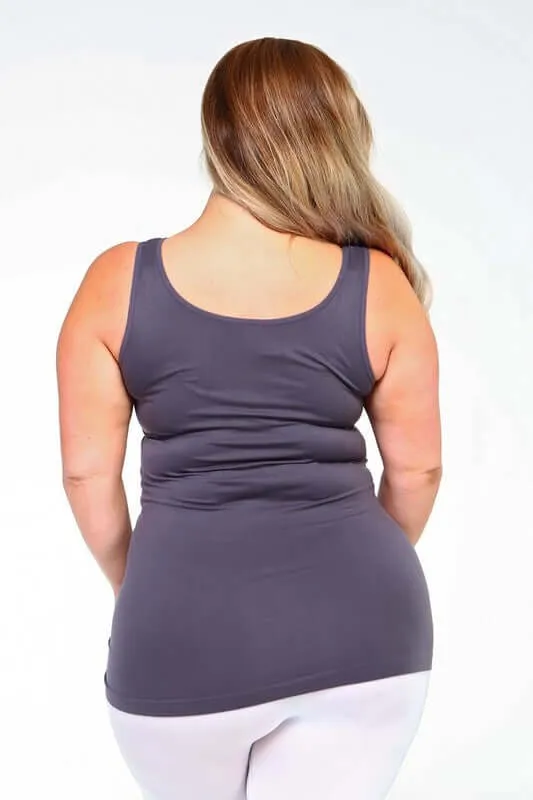 Plus Size Seamless Tank Top