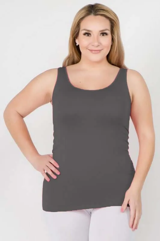 Plus Size Seamless Tank Top