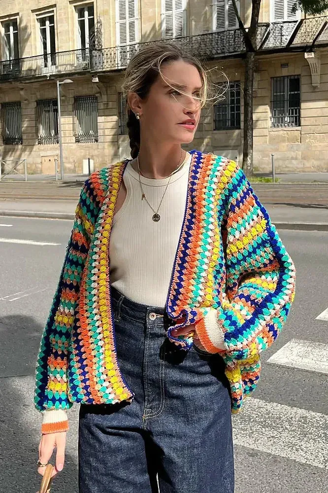 Rainbow Cardigan