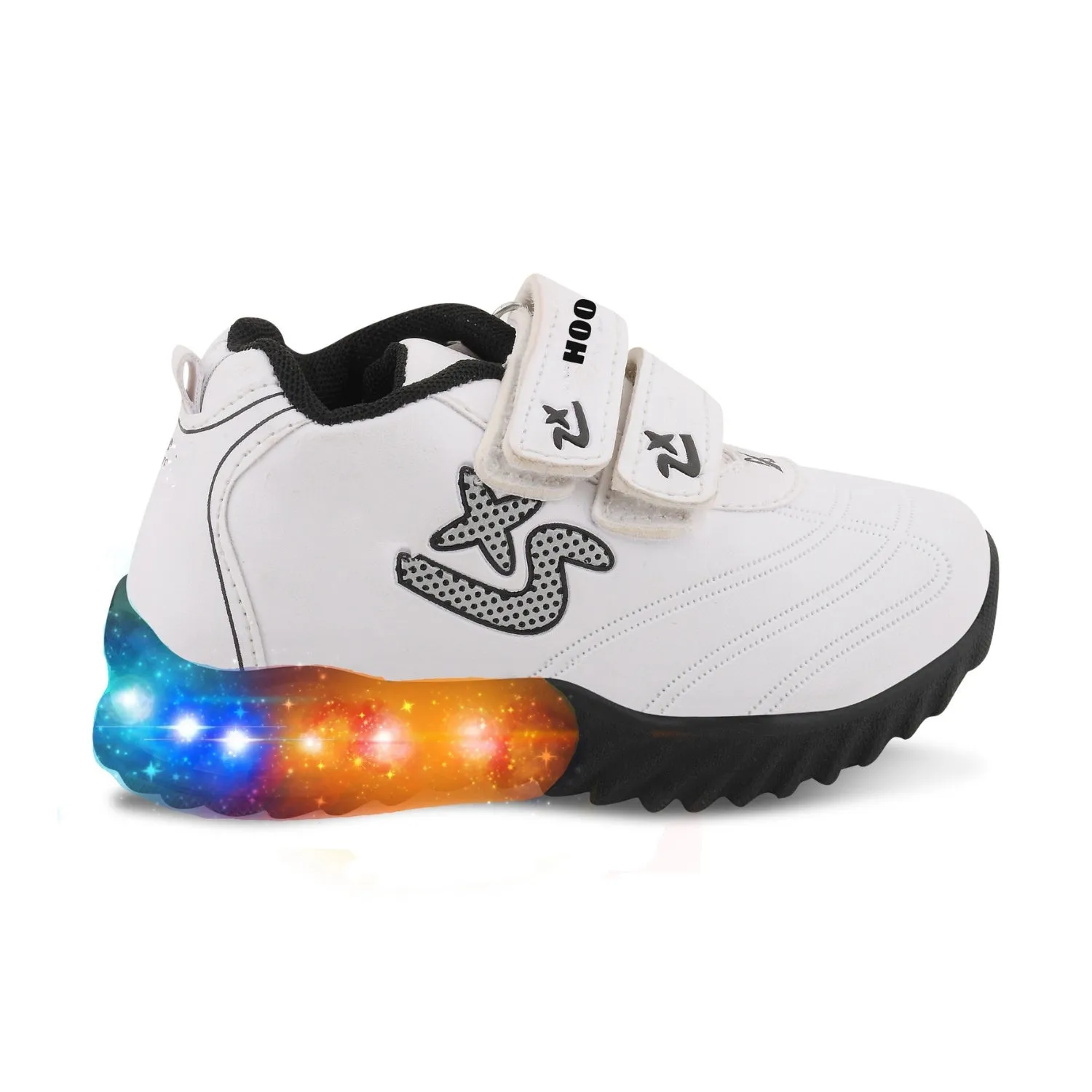 Red Colored Kid’s Unisex LED Shoes