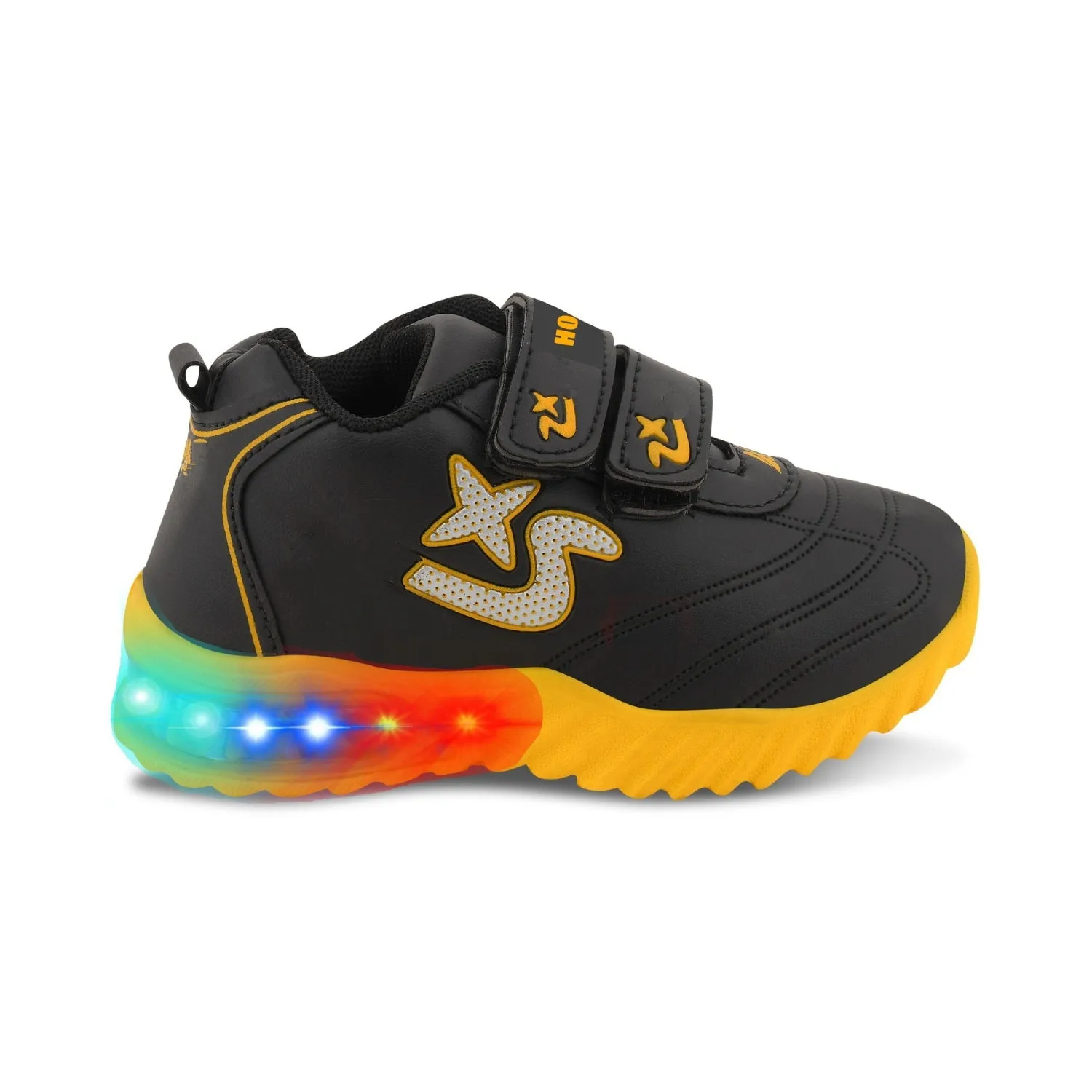 Red Colored Kid’s Unisex LED Shoes