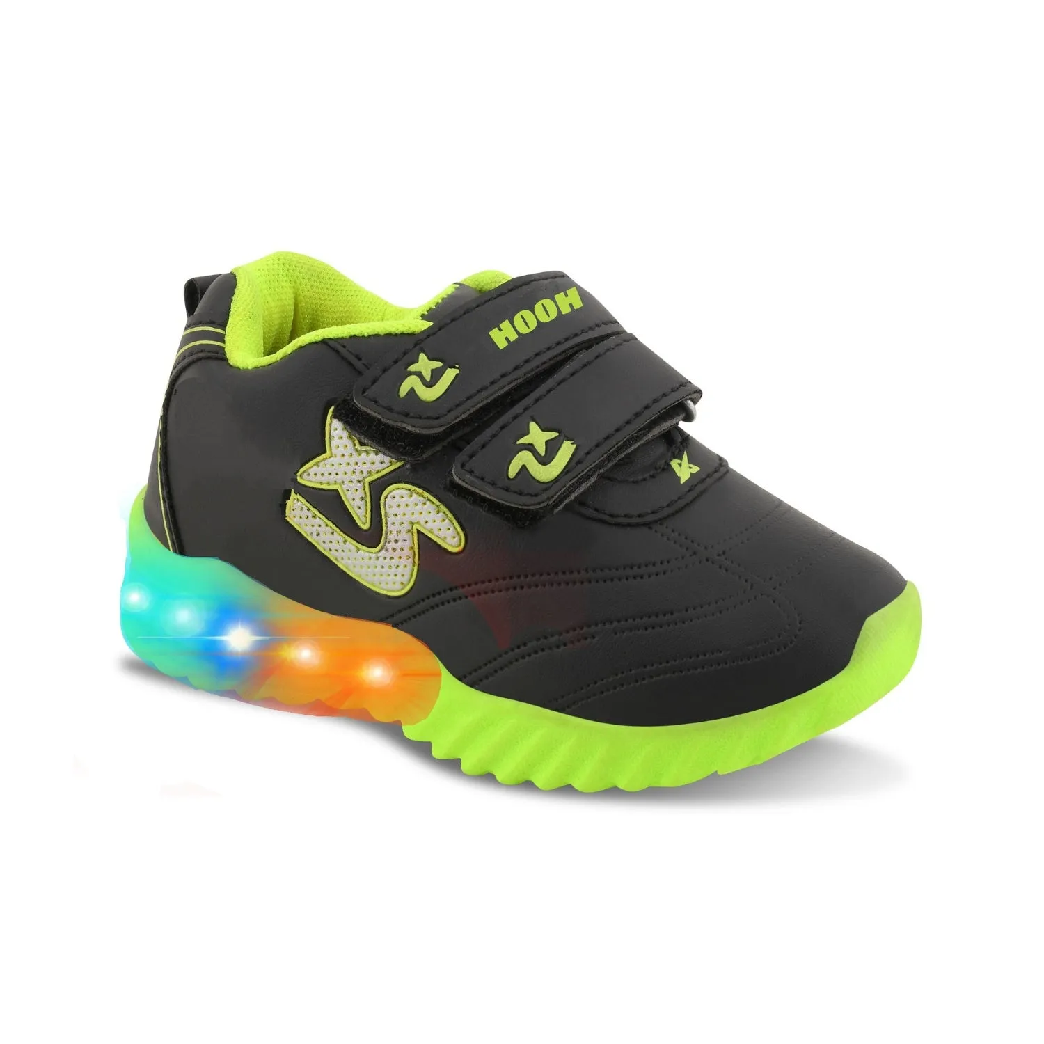Red Colored Kid’s Unisex LED Shoes