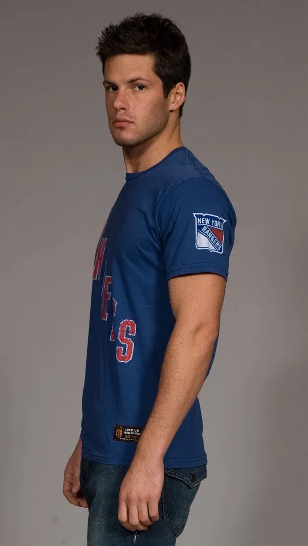 Retro Sport NY Rangers Vintage Washed Crew