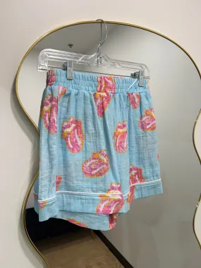 Rolling Stones Pajama Shorts