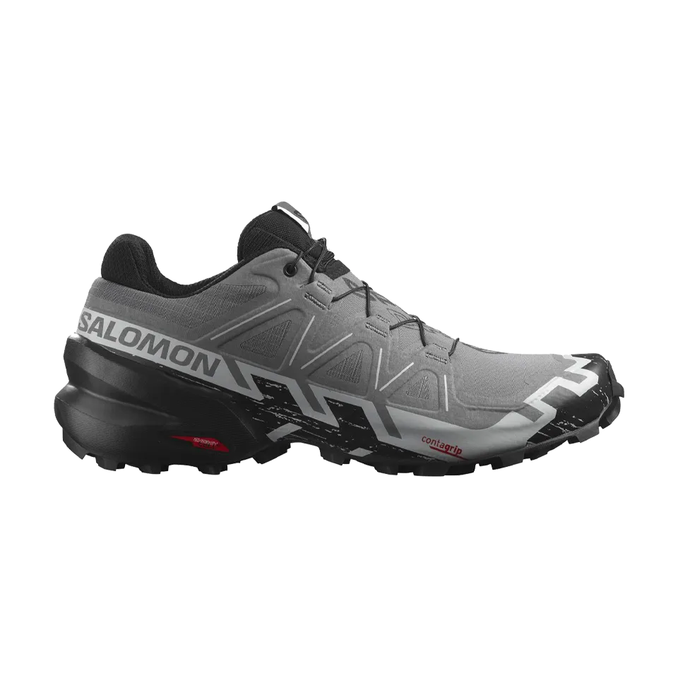 Salomon Men's Speedcross 6 Wide Quiet Shade/Black/Pearl Blue