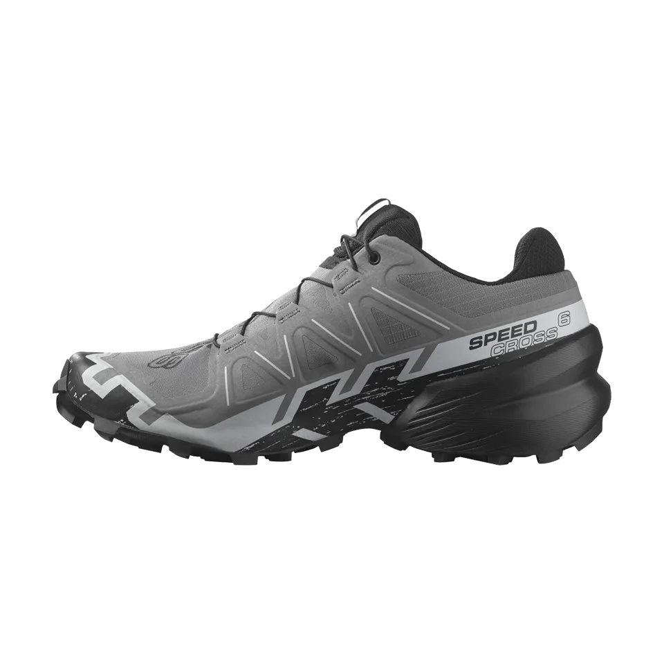 Salomon Men's Speedcross 6 Wide Quiet Shade/Black/Pearl Blue