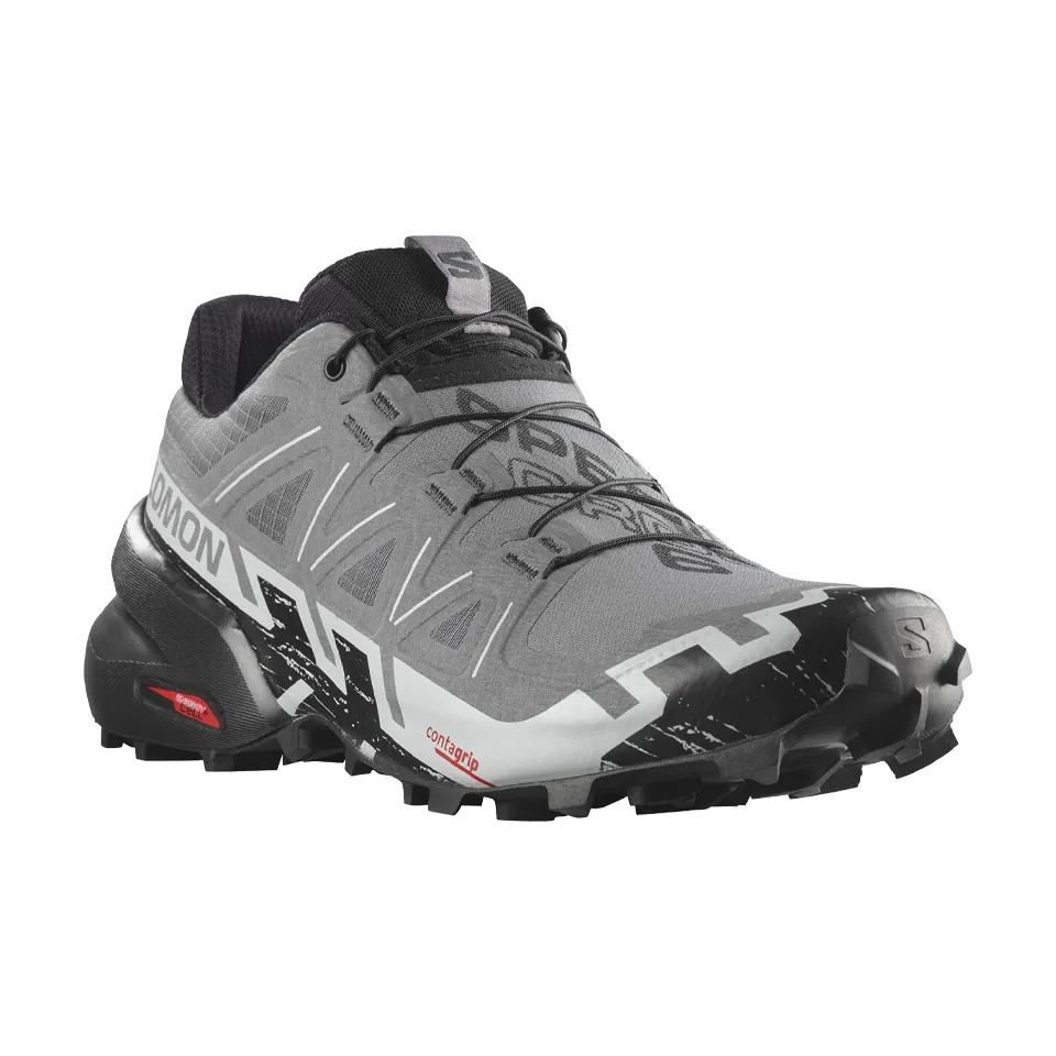 Salomon Men's Speedcross 6 Wide Quiet Shade/Black/Pearl Blue