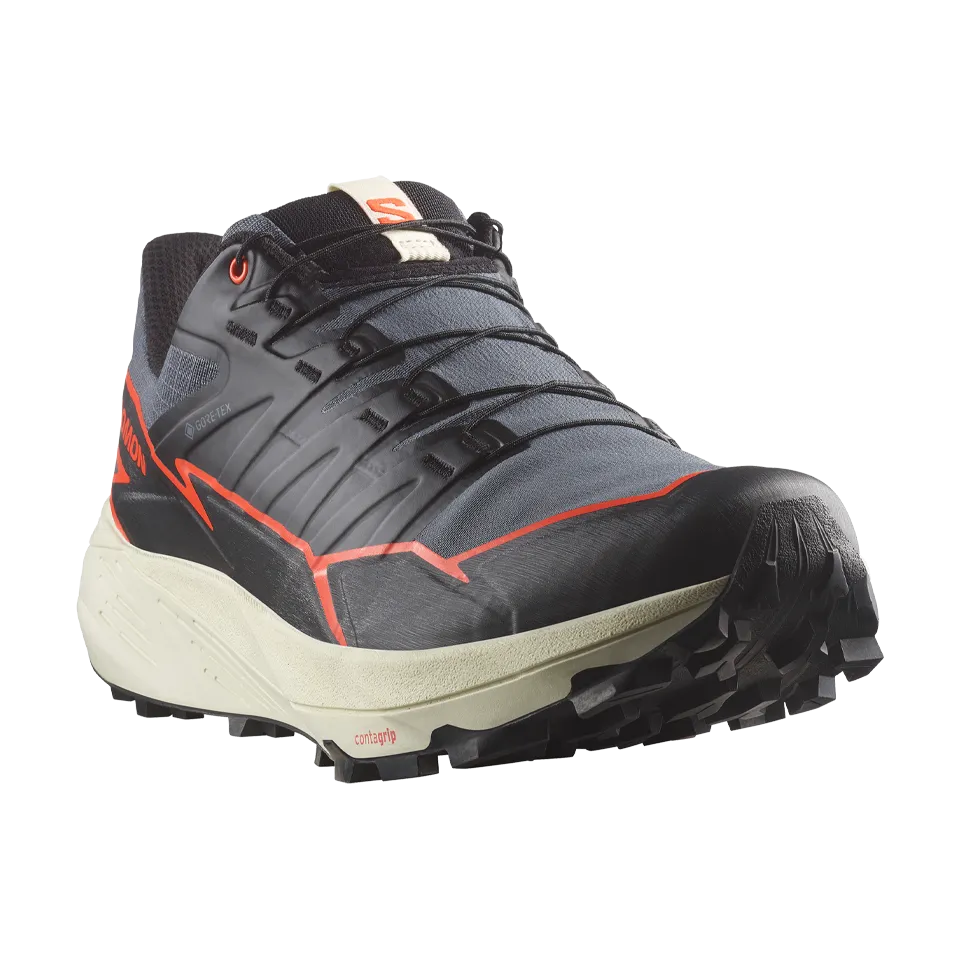 Salomon Men's Thundercross GTX Turbulence/Black/Cherry Tomato