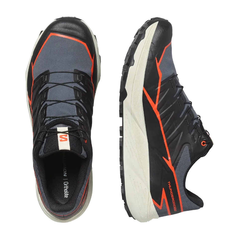 Salomon Men's Thundercross GTX Turbulence/Black/Cherry Tomato