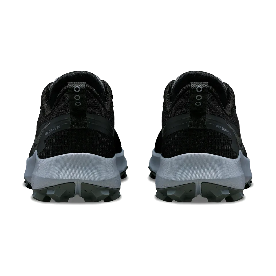 Saucony Women's Peregrine 14 Wide Black/Carbon