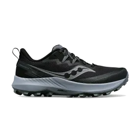Saucony Women's Peregrine 14 Wide Black/Carbon