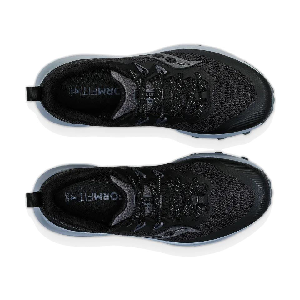Saucony Women's Peregrine 14 Wide Black/Carbon