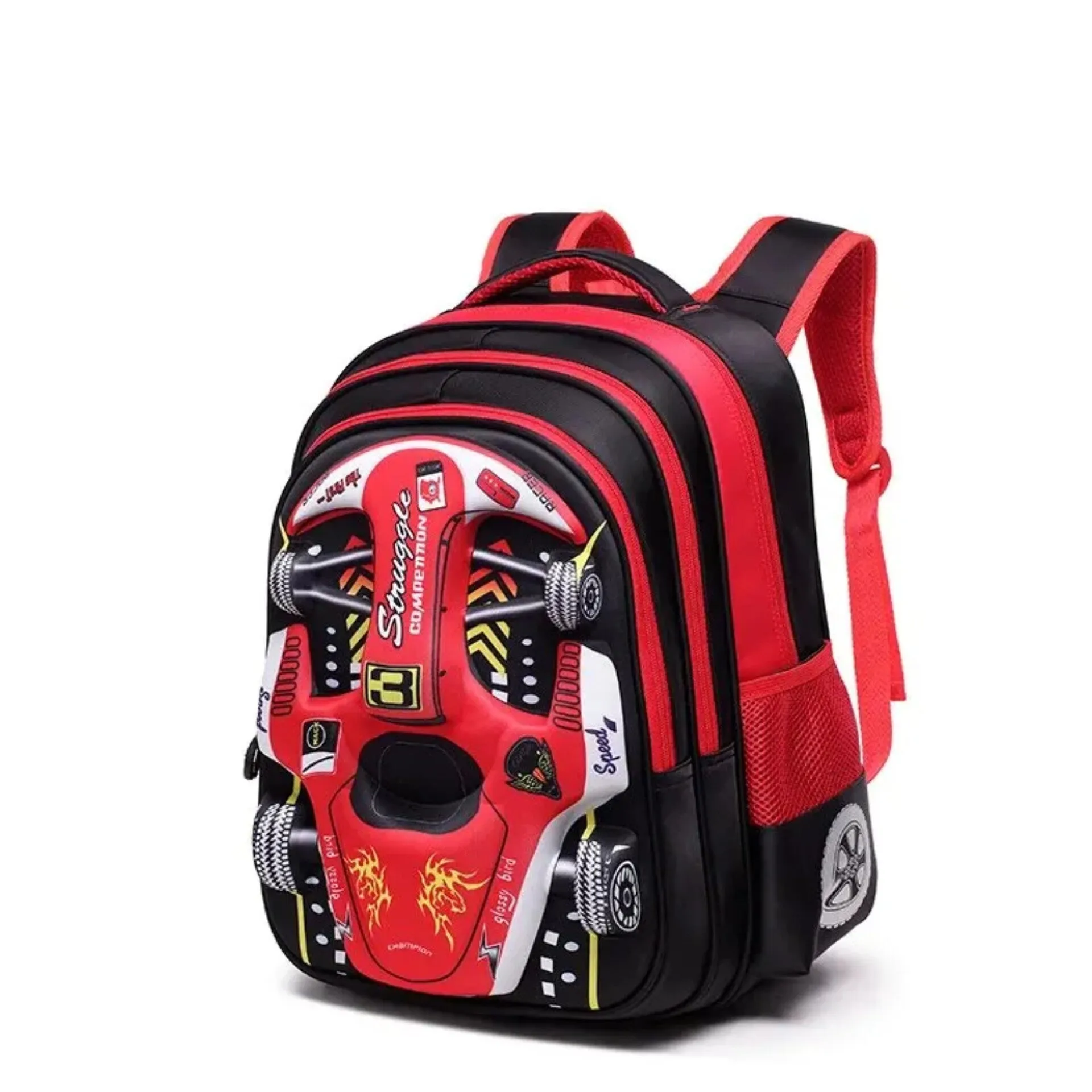 School Bag  - Cars - 16 - Inches