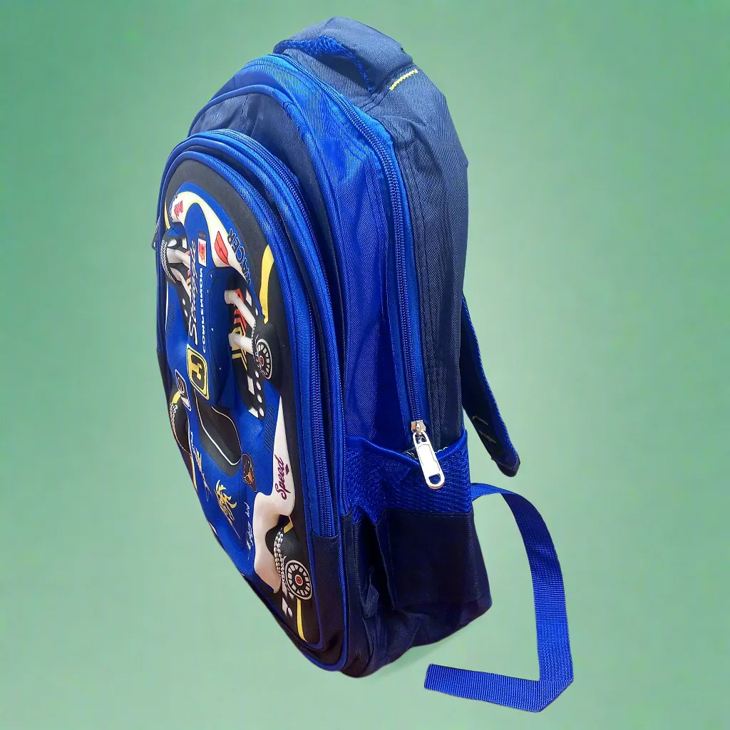 School Bag  - Cars - 16 - Inches