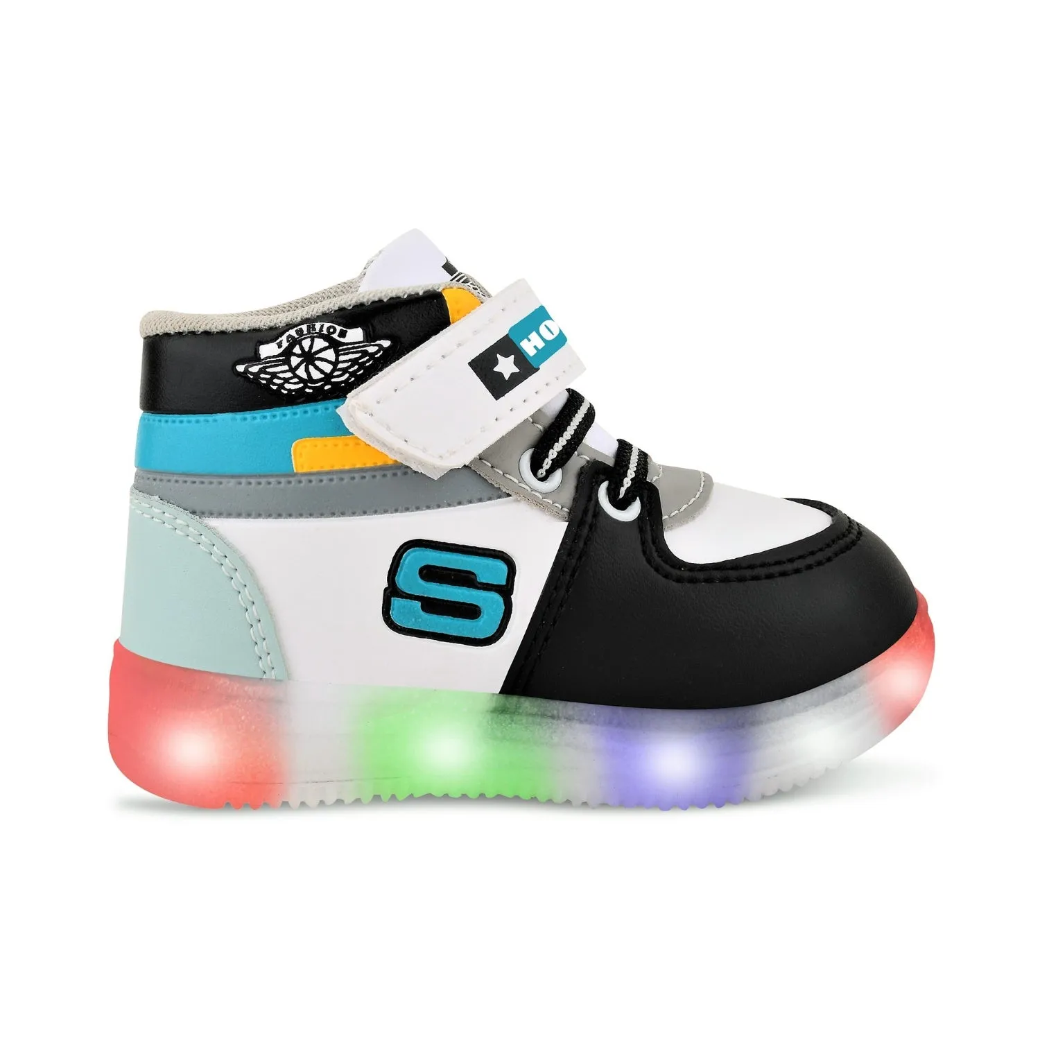 Sky Blue Colored Kid’s Unisex Nitro LED Shoes