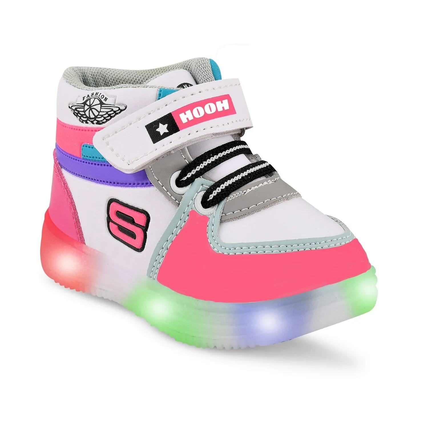 Sky Blue Colored Kid’s Unisex Nitro LED Shoes