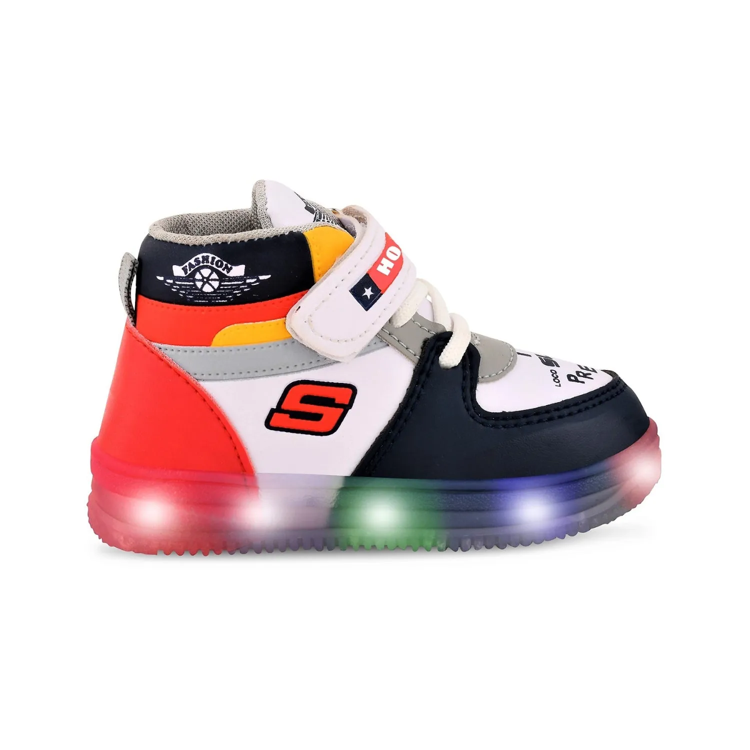 Sky Blue Colored Kid’s Unisex Nitro LED Shoes