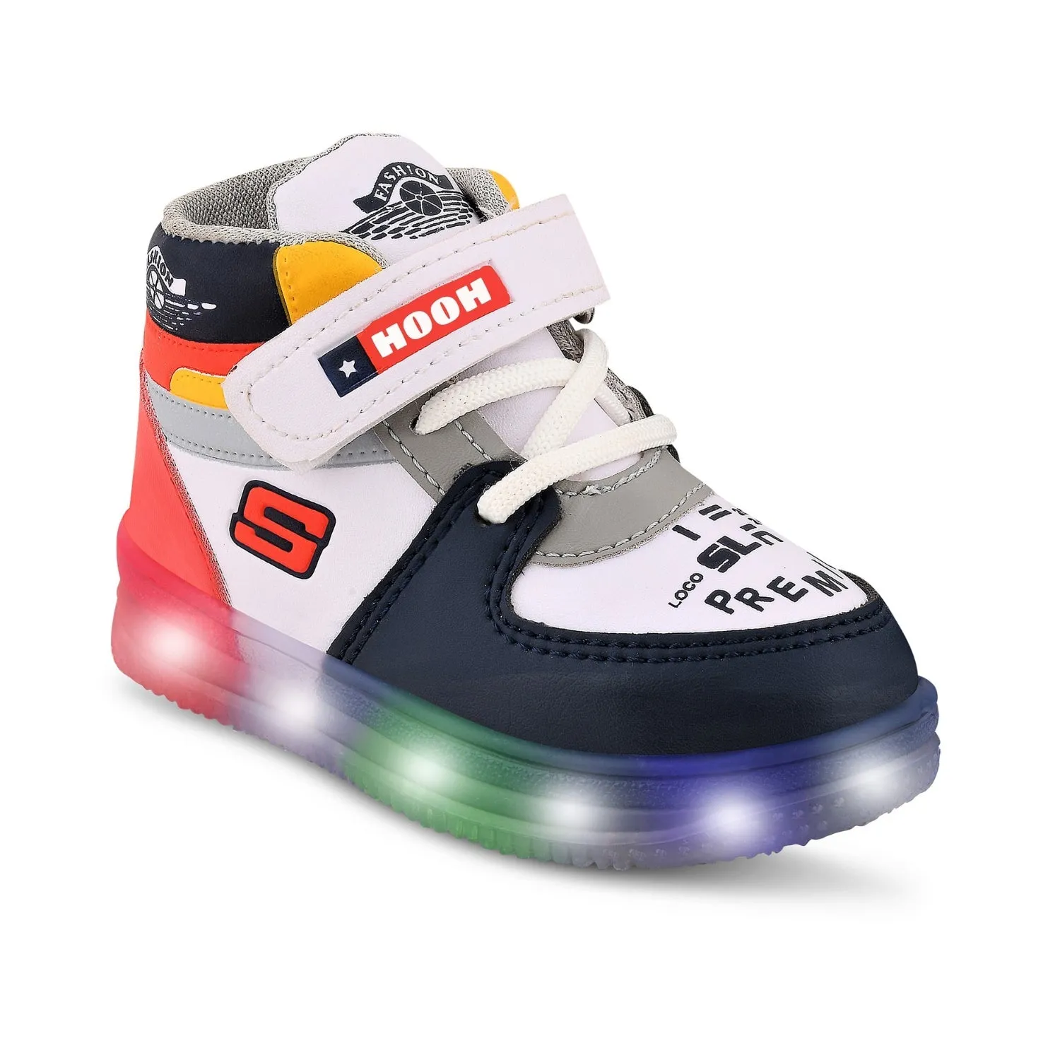 Sky Blue Colored Kid’s Unisex Nitro LED Shoes