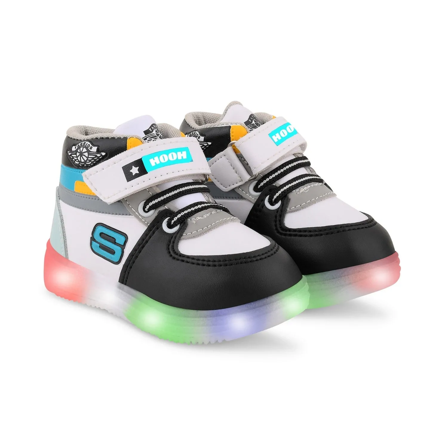Sky Blue Colored Kid’s Unisex Nitro LED Shoes