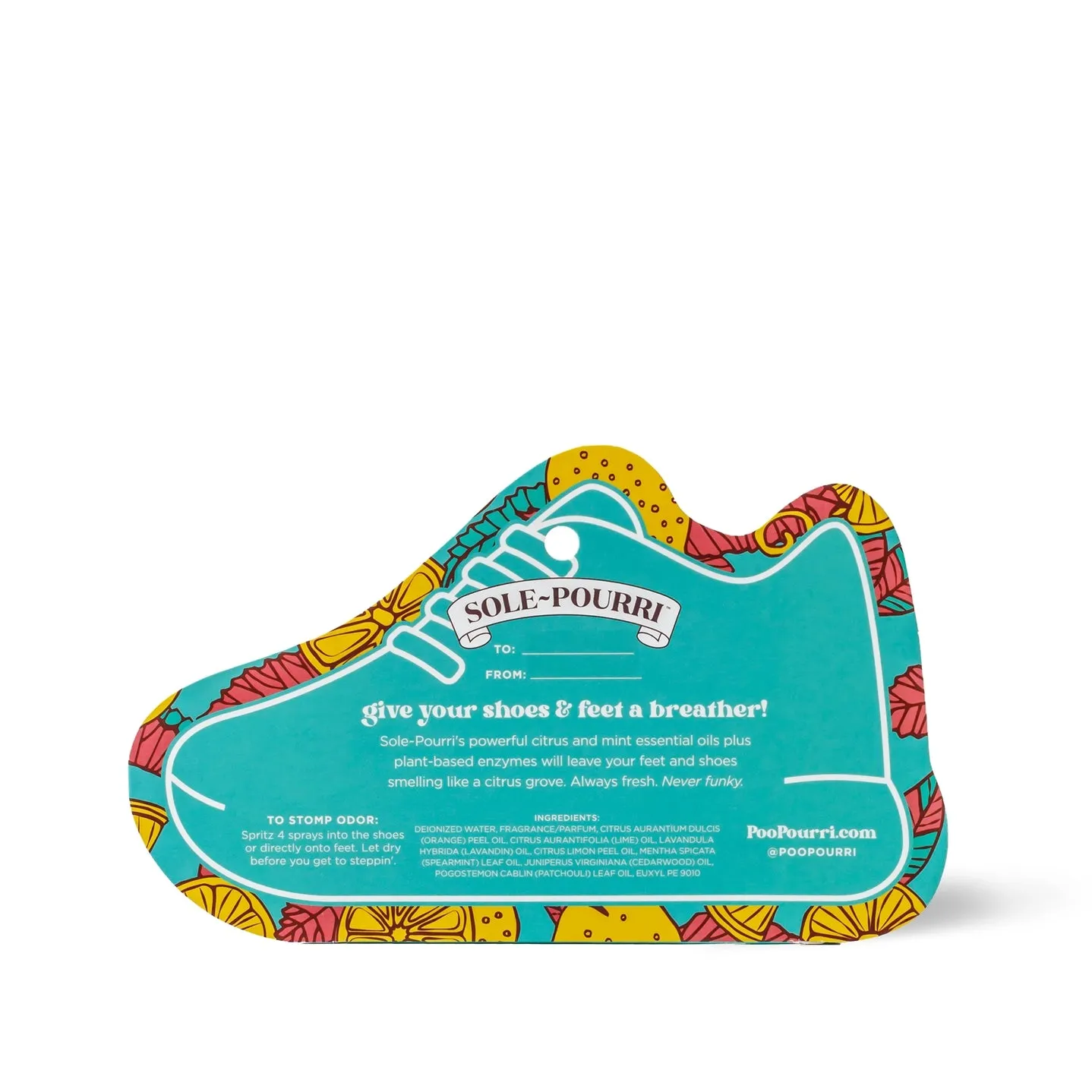 Sole~Pourri Shoe   Foot Odor Eliminator