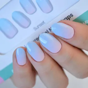 Sunset | Jellies DIY Soft Semi Cured Gel Nail Wraps