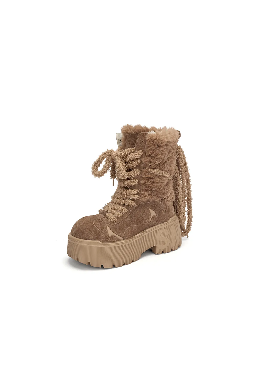 Tall Snow Boots-Camel