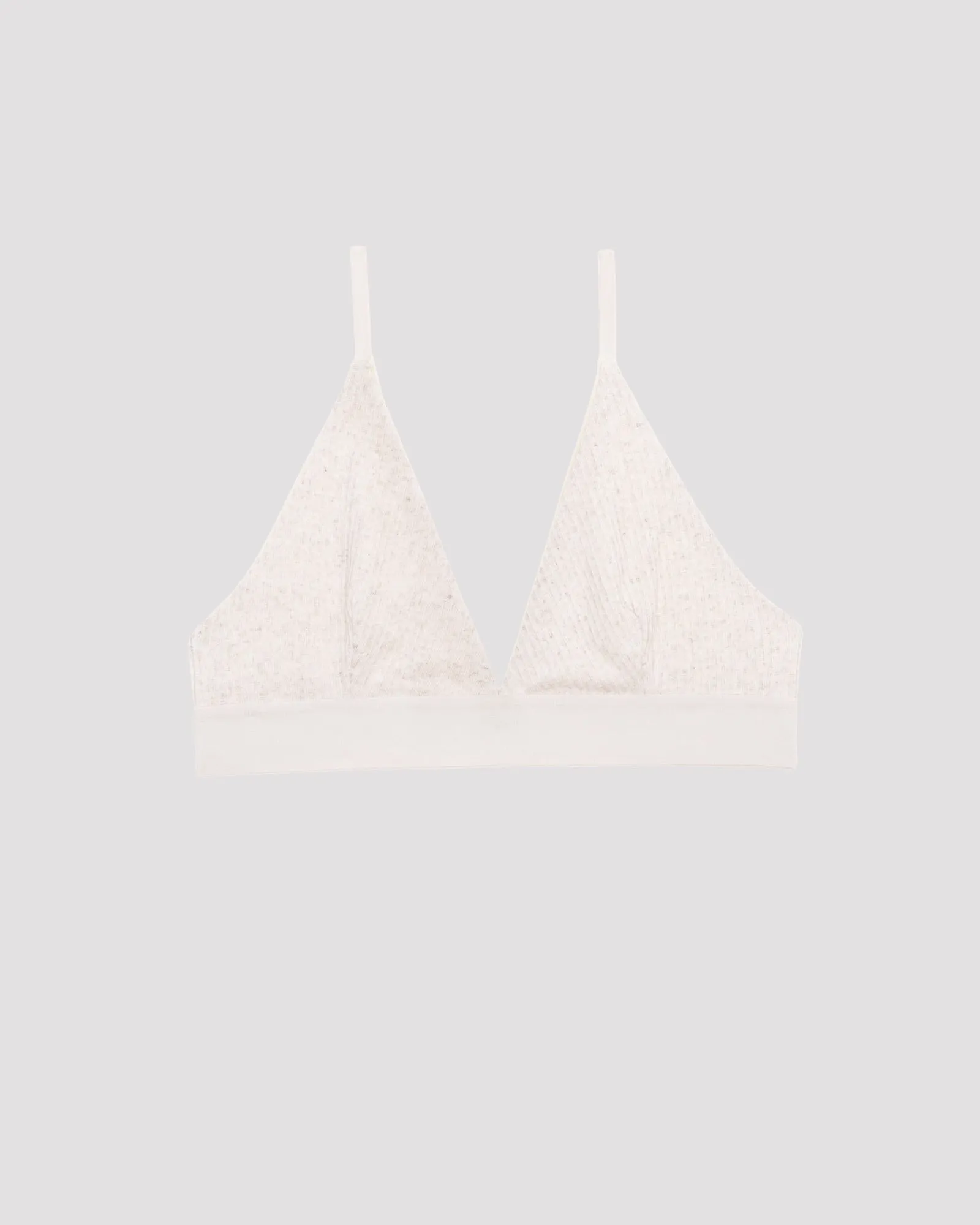 Triangle Bra - Ecovero Viscose Nettle - Undyed