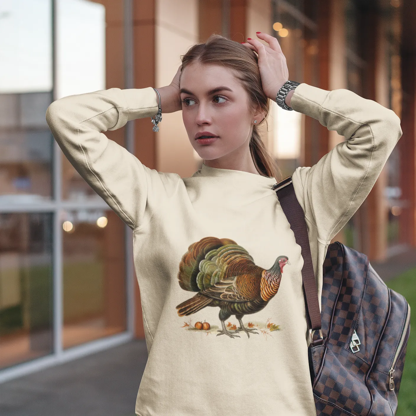Vintage Turkey Sweatshirt, Thanksgiving Shirt, Thanksgiving Sweatshirt, Autumn Shirt, Fall Sweatshirt, Turkey Shirt, Vintage Thanksgiving