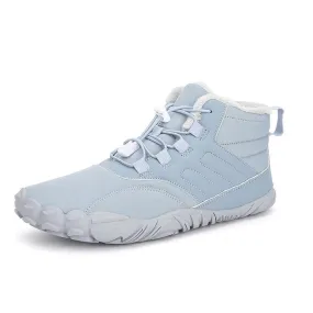 Waterproof Barefoot Snow Boots - Warm Fur Lined Ankle Boots for Men and Women