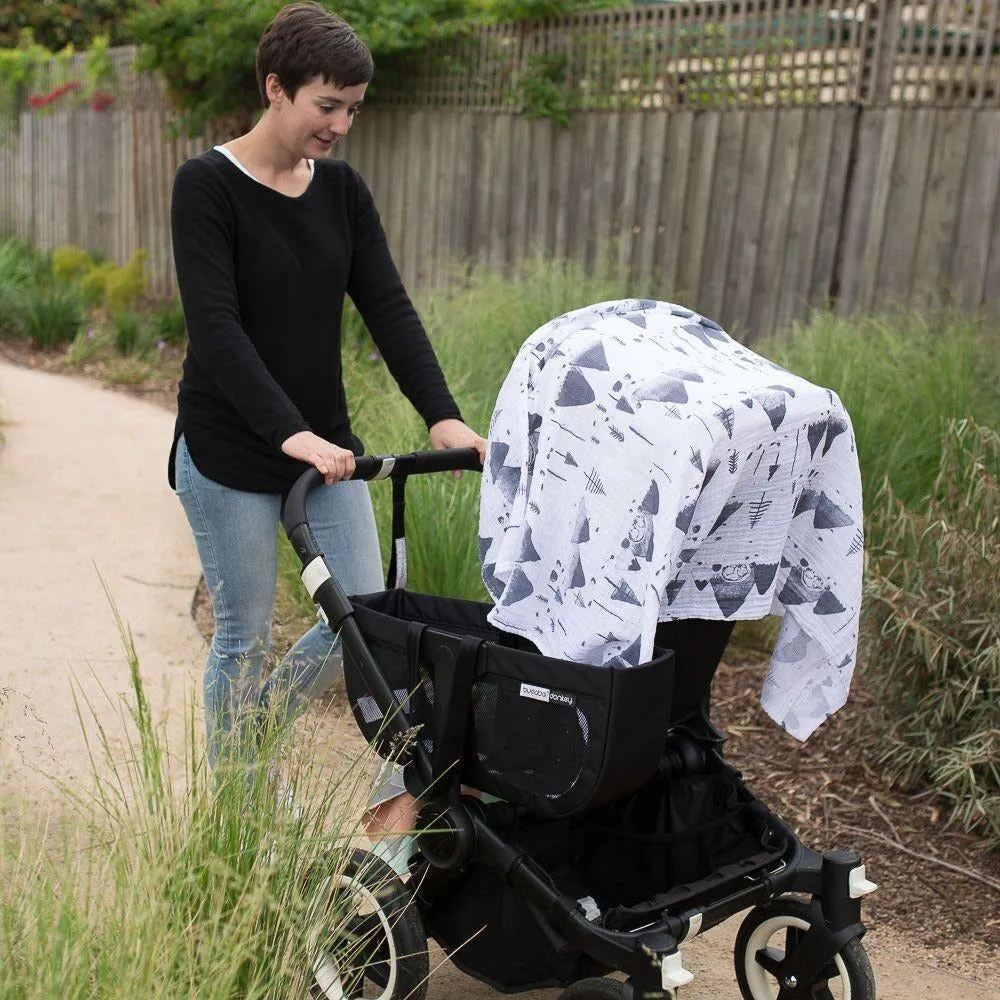 Weegoamigo Muslin Swaddle Wraps - Snowy Mountains