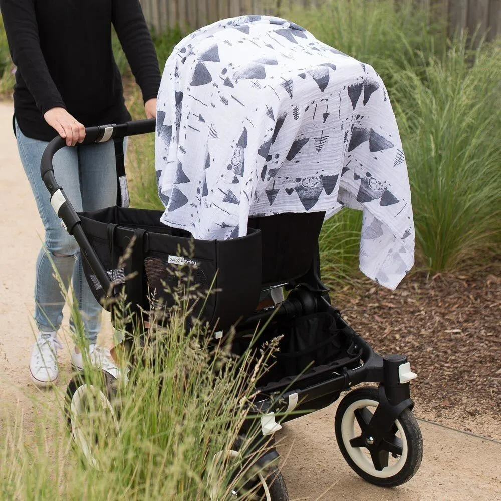 Weegoamigo Muslin Swaddle Wraps - Snowy Mountains
