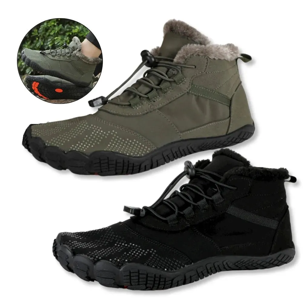 Winter High-Top Barefoot Trekking Boots - Waterproof Snow Boots for Men and Women