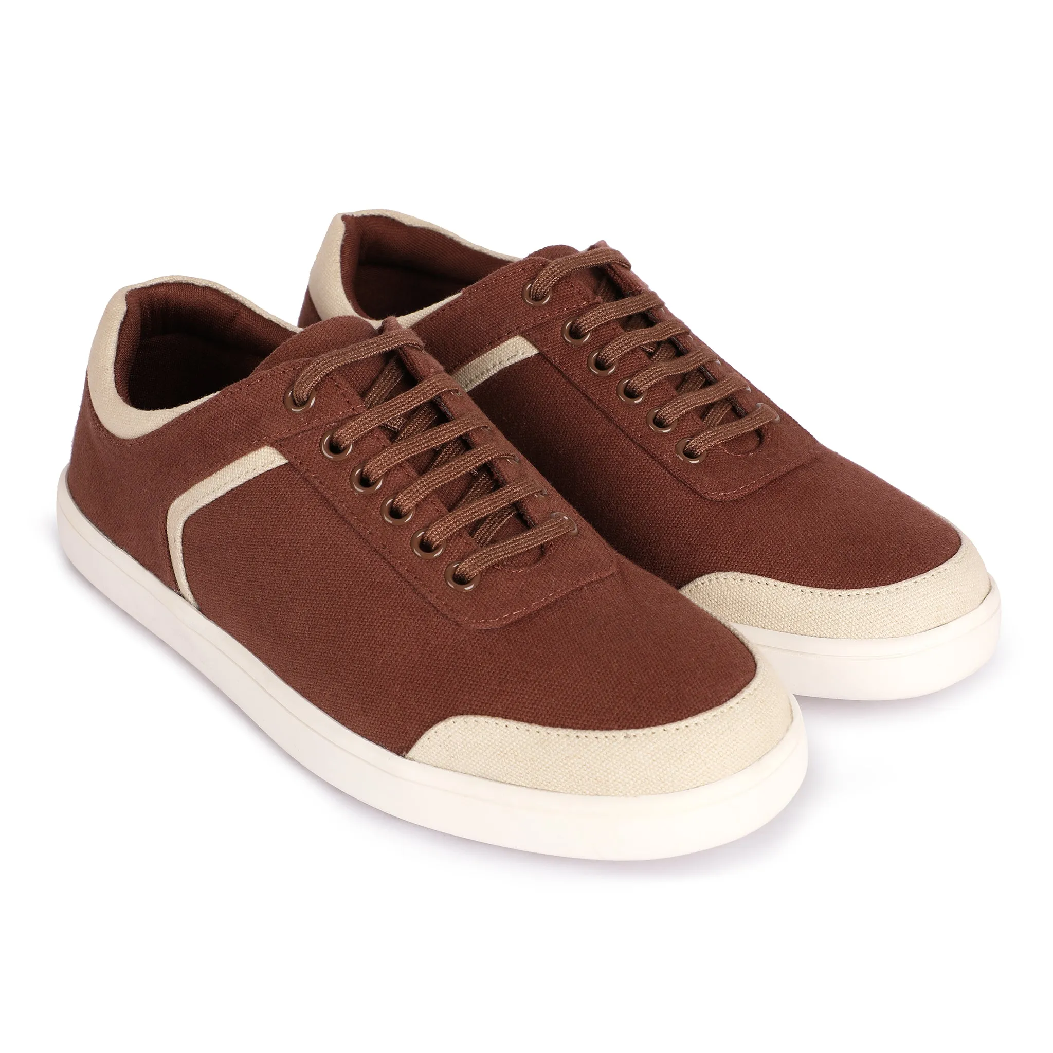 Wood Brown Sneakers | Anti-Skid & Water Resistant | All-Day Comfort