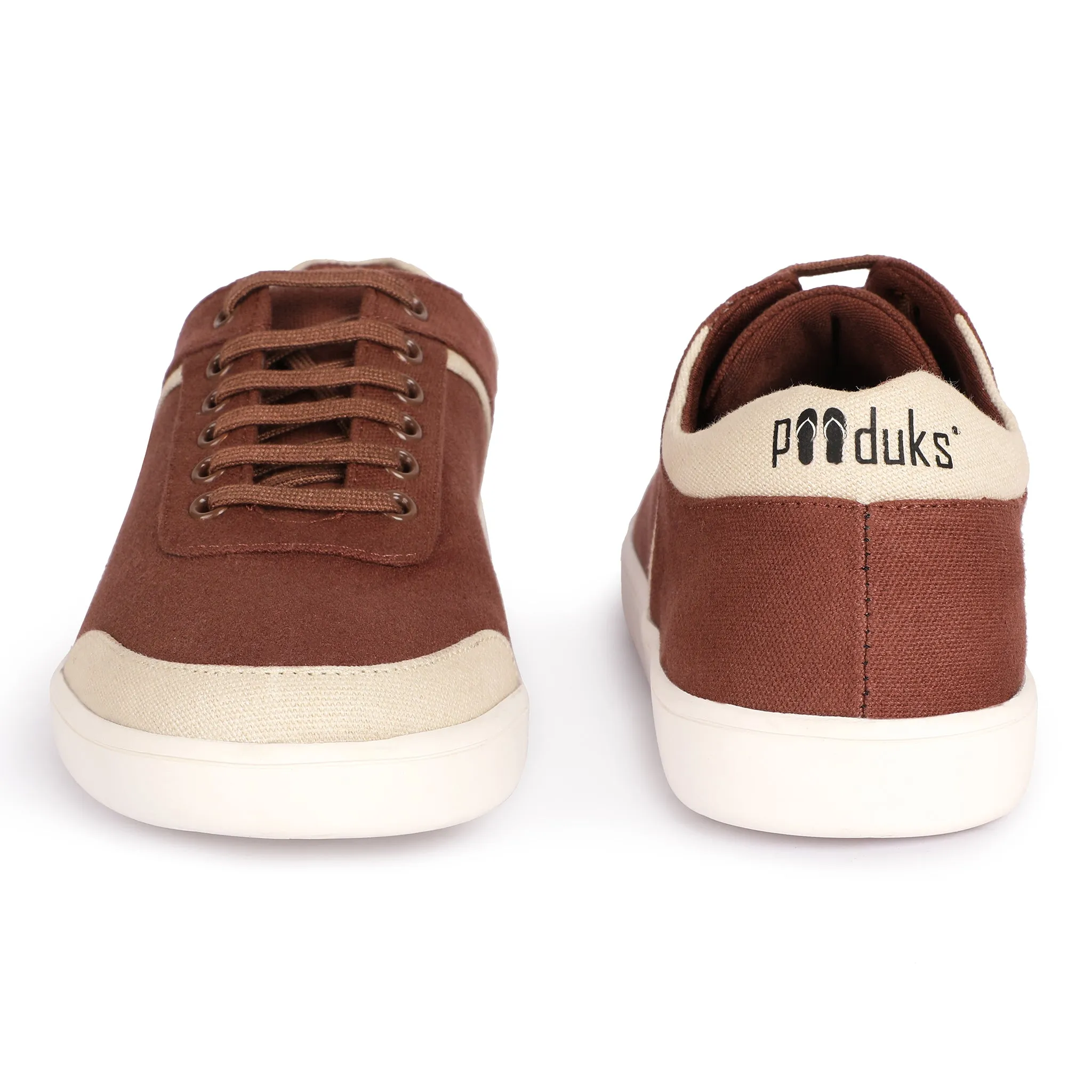 Wood Brown Sneakers | Anti-Skid & Water Resistant | All-Day Comfort